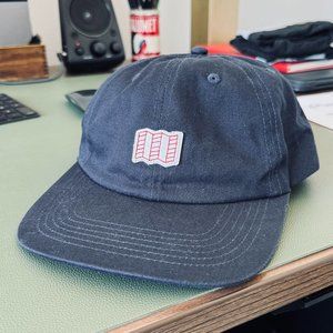 Topo Designs Navy Mini Maps Hat Cap 6 Panel